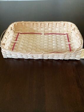 Edwards Mill Handwoven Rectangular Basket